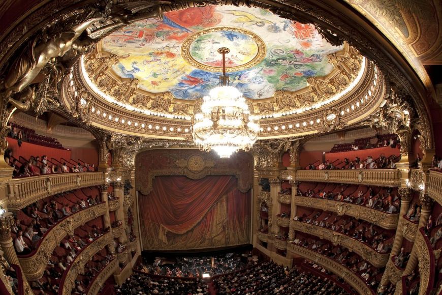 Salle de l'opéra Garnier, Paris, France