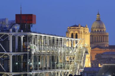 Georges Pompidou, Notre Dame, Paris, France