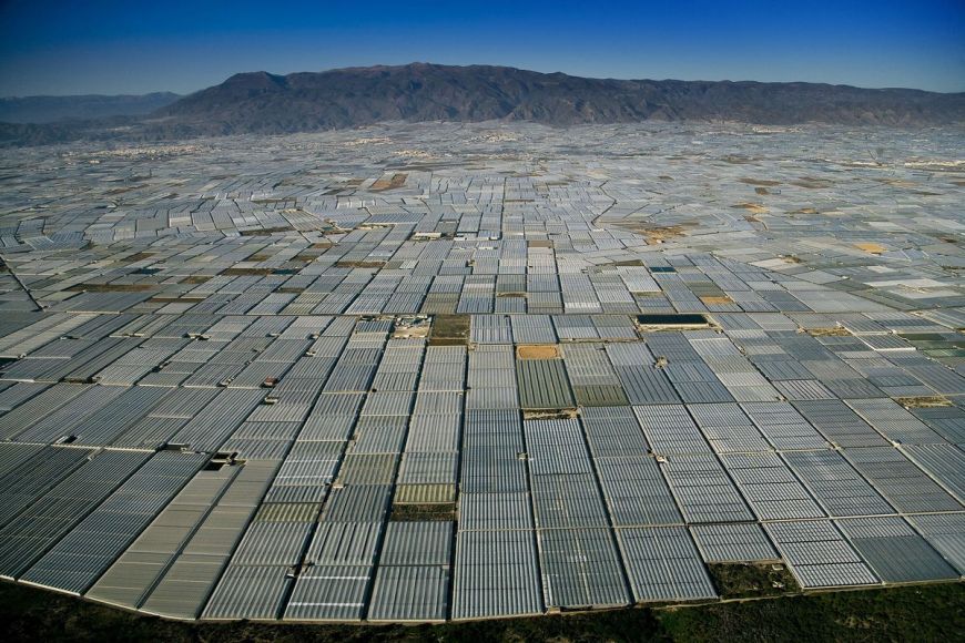 Greenhouses, Andalusia,  Spain