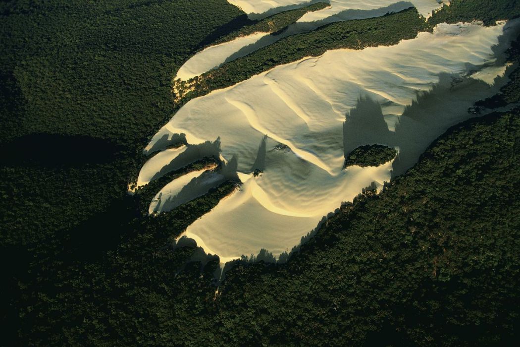 Sand dune, Queensland, Australia