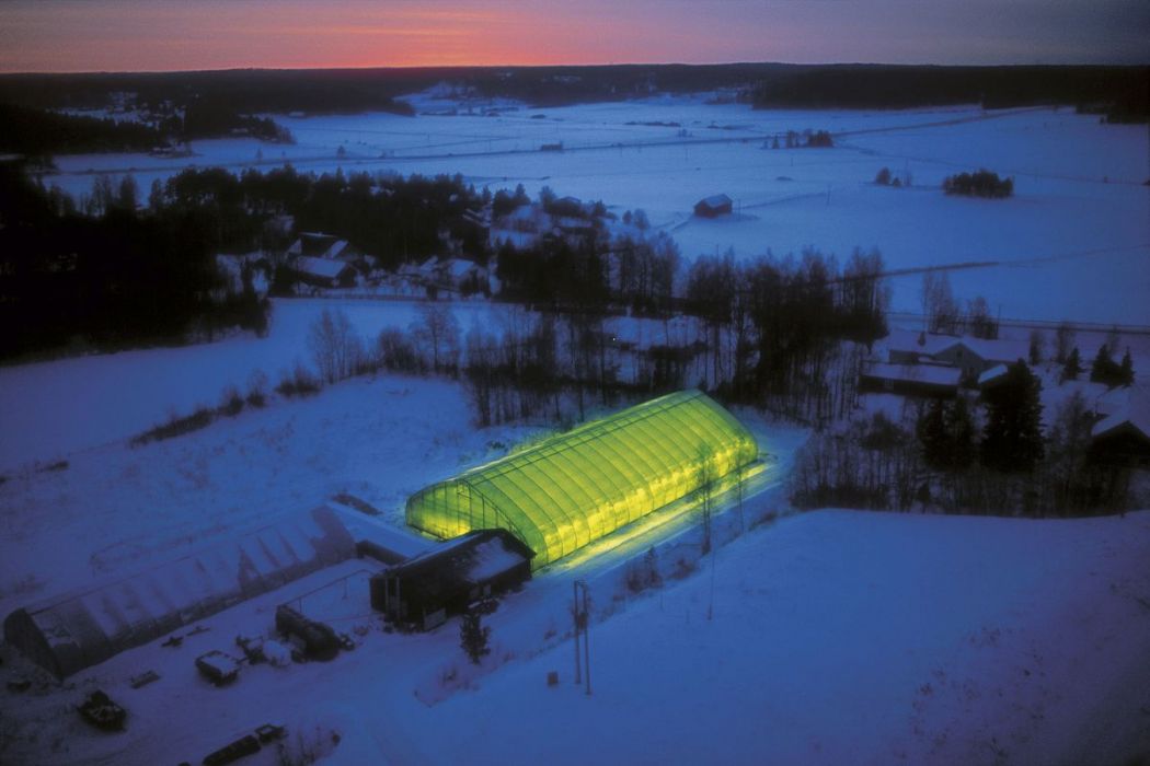 Illuminated Greenhouse, Finland